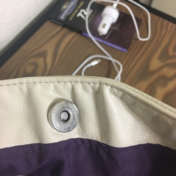 Stone & Co Off White Beigh Purse Bucket Bag - Picture 3 of 8